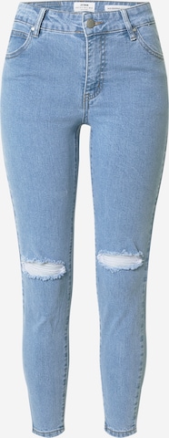 Skinny Jeans de la Cotton On pe albastru: față