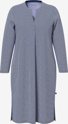 Chemise de nuit Ulla Popken en bleu : devant