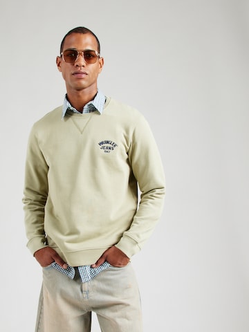 WRANGLER Свитшот в Зеленый: спереди