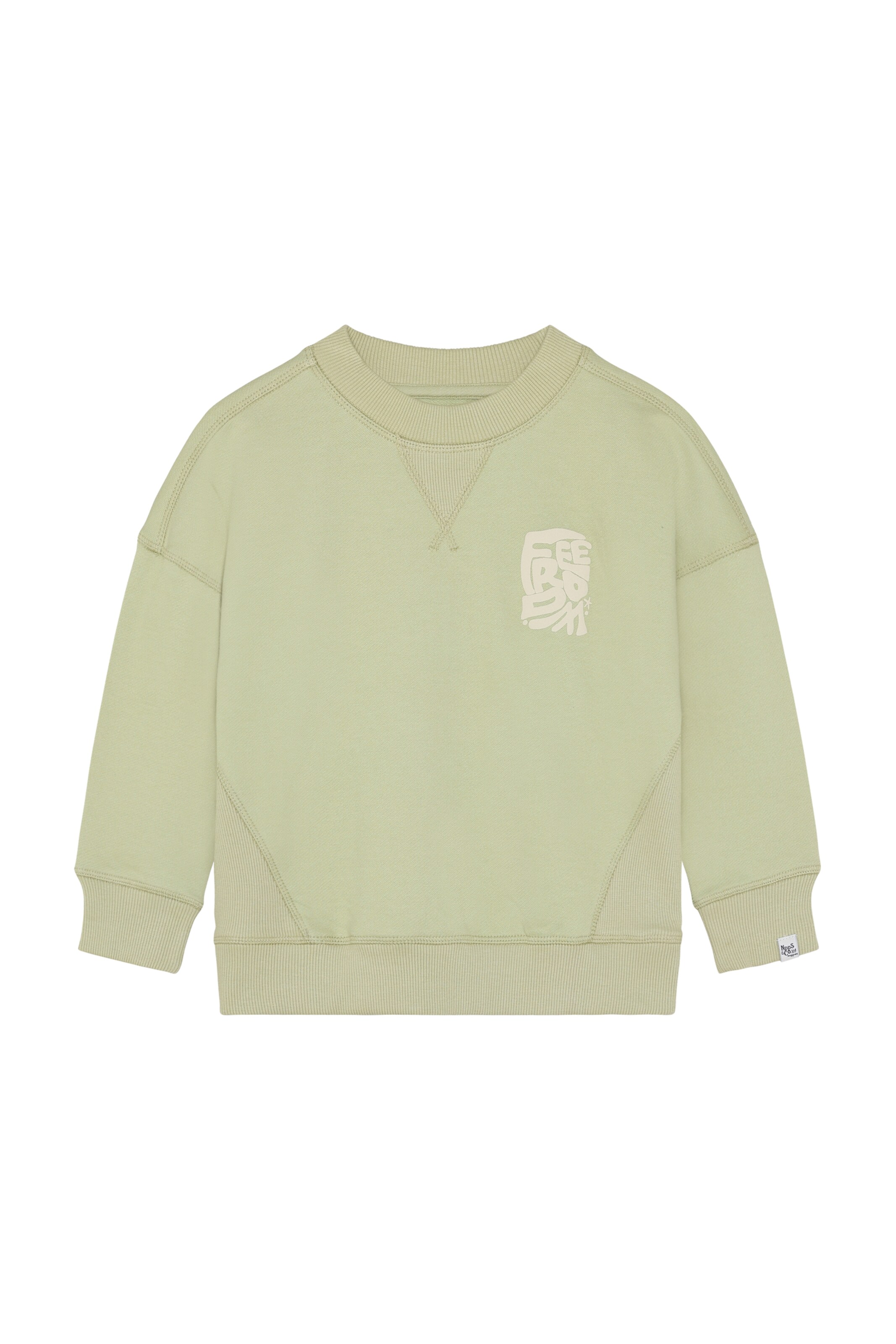 Noppies Sweatshirt in Green: front