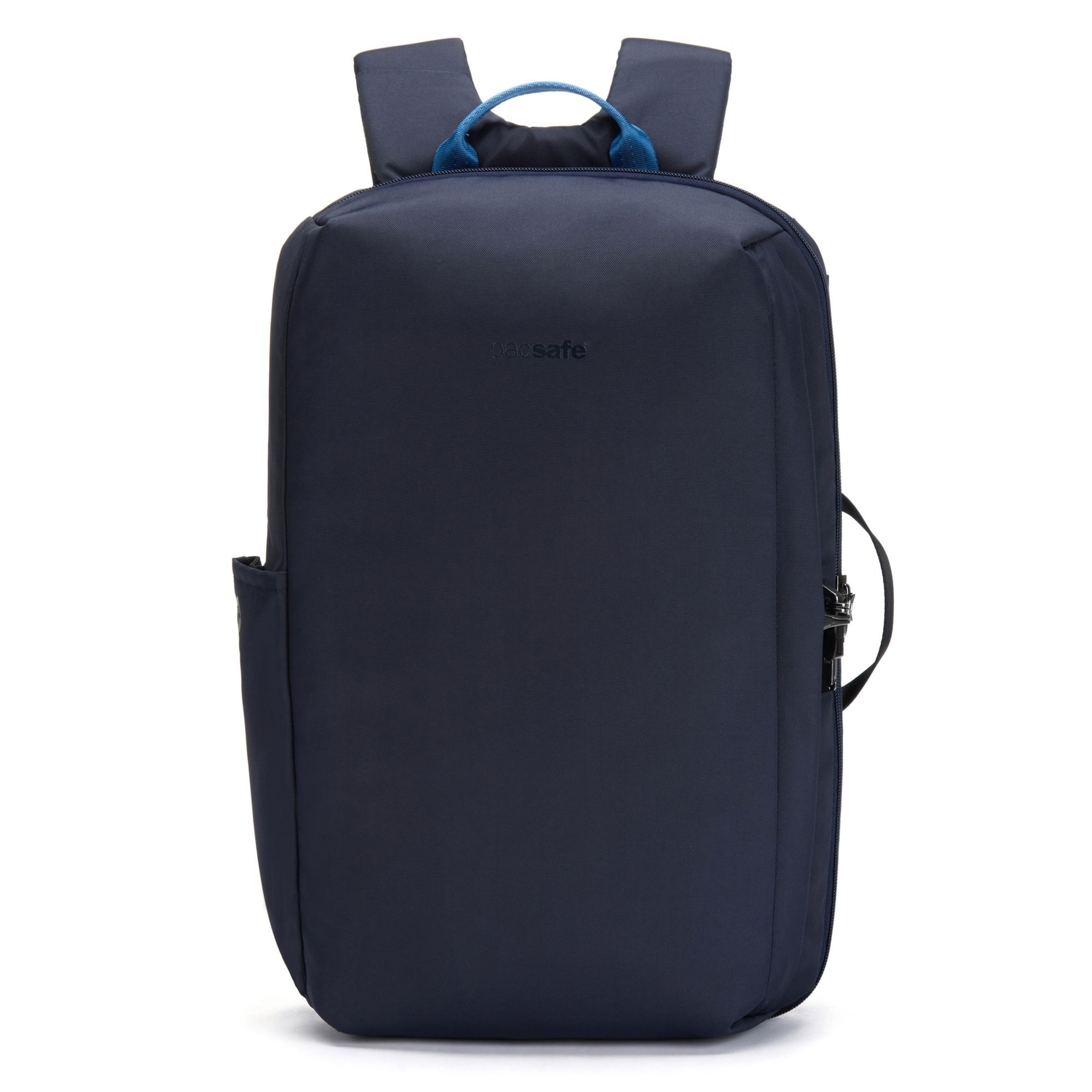 Pacsafe Backpack 'Metrosafe X' in Blue: front