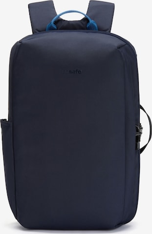 Pacsafe Rucksack 'Metrosafe X' in Blau: Vorderseite