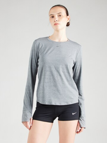 NIKE Функциональная футболка 'ONE CLASSIC' в Серый: спереди