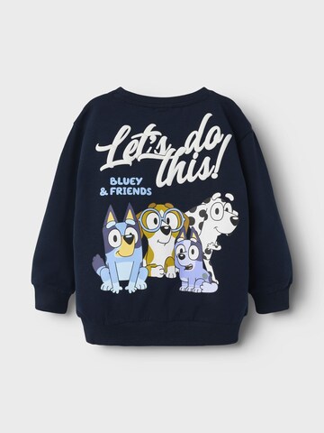 NAME IT Sweatshirt 'Bluey' i blå