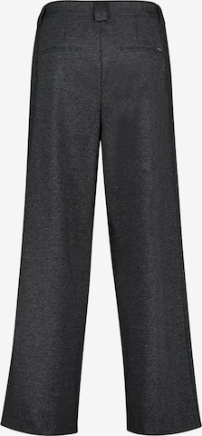 Betty & Co Wide leg Pleat-Front Pants in Grey
