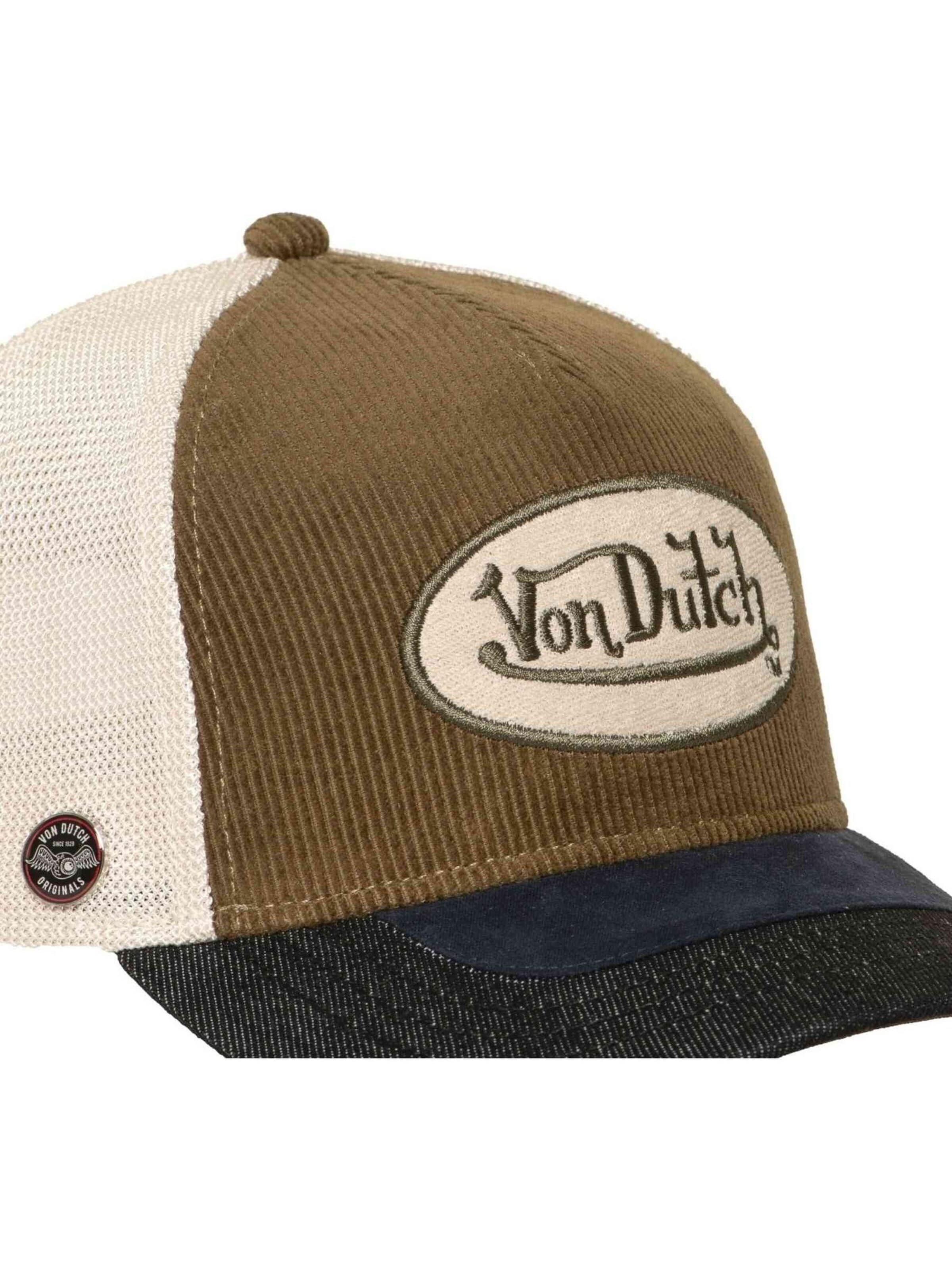Von Dutch - Gorra 'Gorra von dutch tostada shield 05 trucker cap' en beige