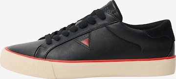 GUESS Sneakers laag 'DAVOR' in Zwart: voorkant