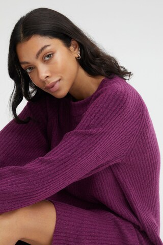 b.young Knit dress 'Nora' in Purple