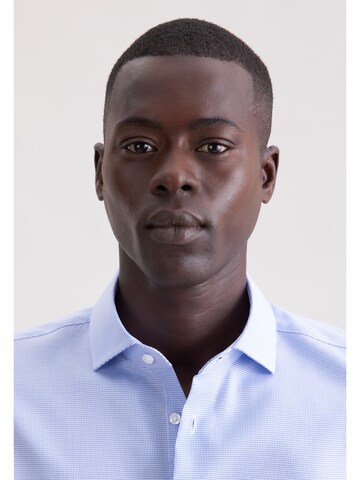 SEIDENSTICKER Regular fit Zakelijk overhemd in Blauw