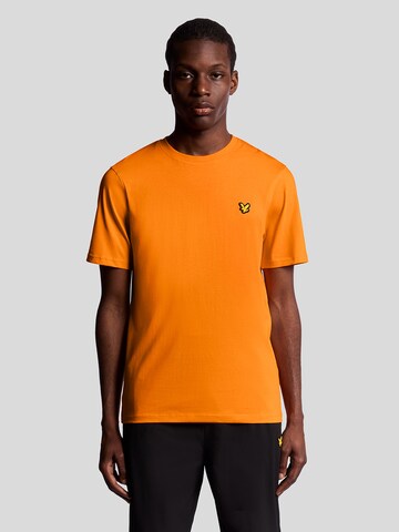 Lyle & Scott Shirt in Oranje: voorkant