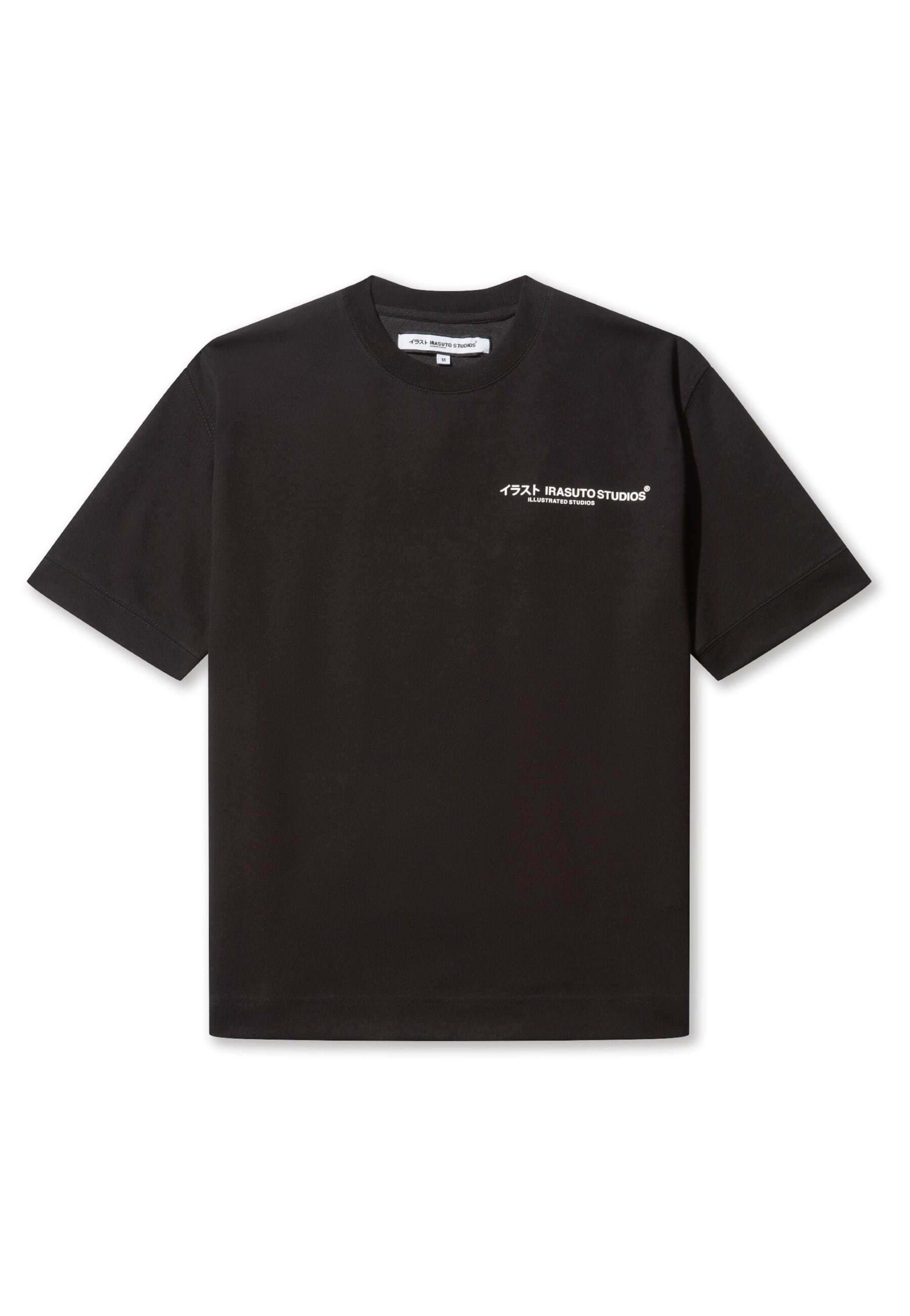 Irasuto Studios T-shirt 'Kao' i svart: framsida