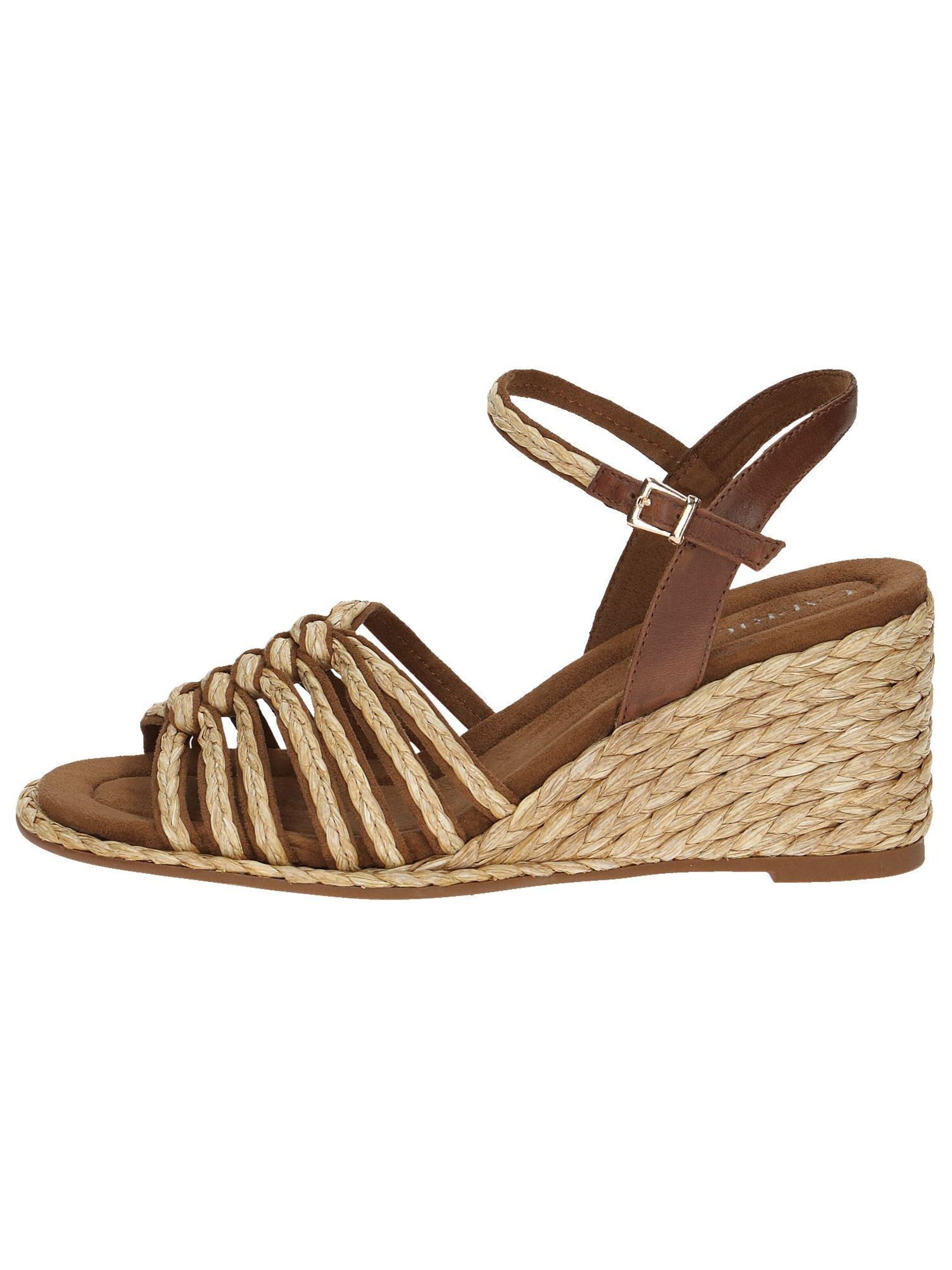 CAPRICE Sandalen met riem in Bruin