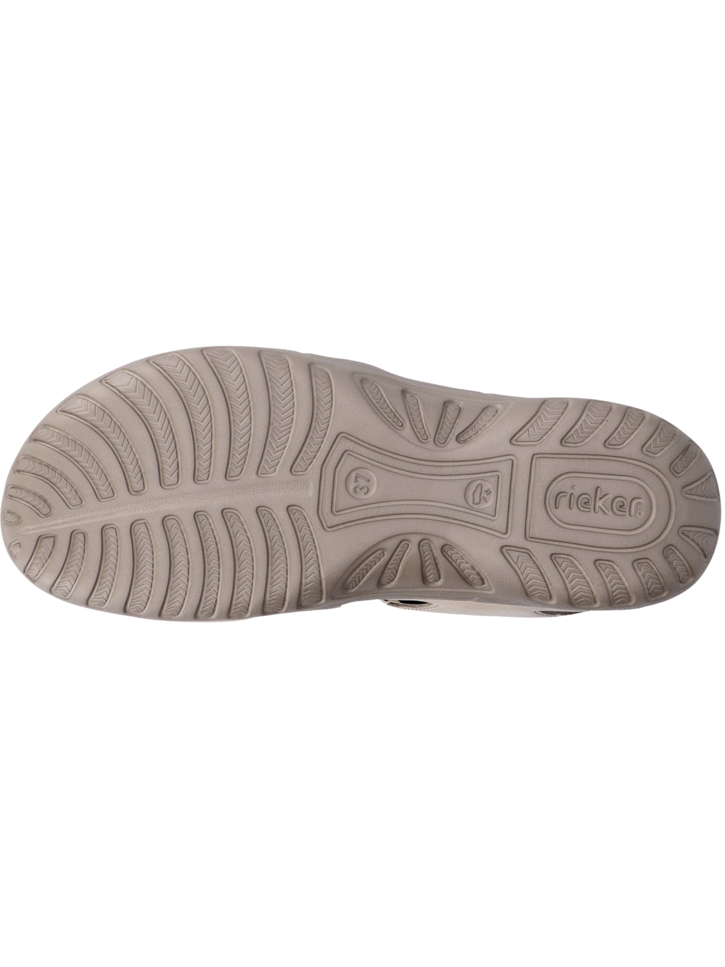 Sandale cu baretă de la Rieker pe bej