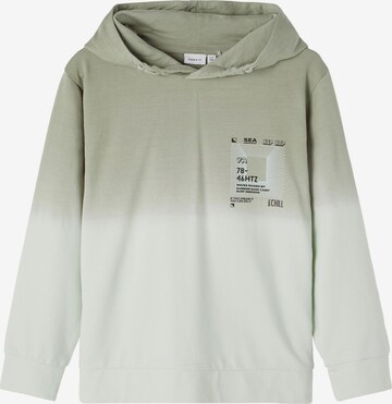 NAME IT Sweatshirt 'JONATHANO' in Grün: predná strana