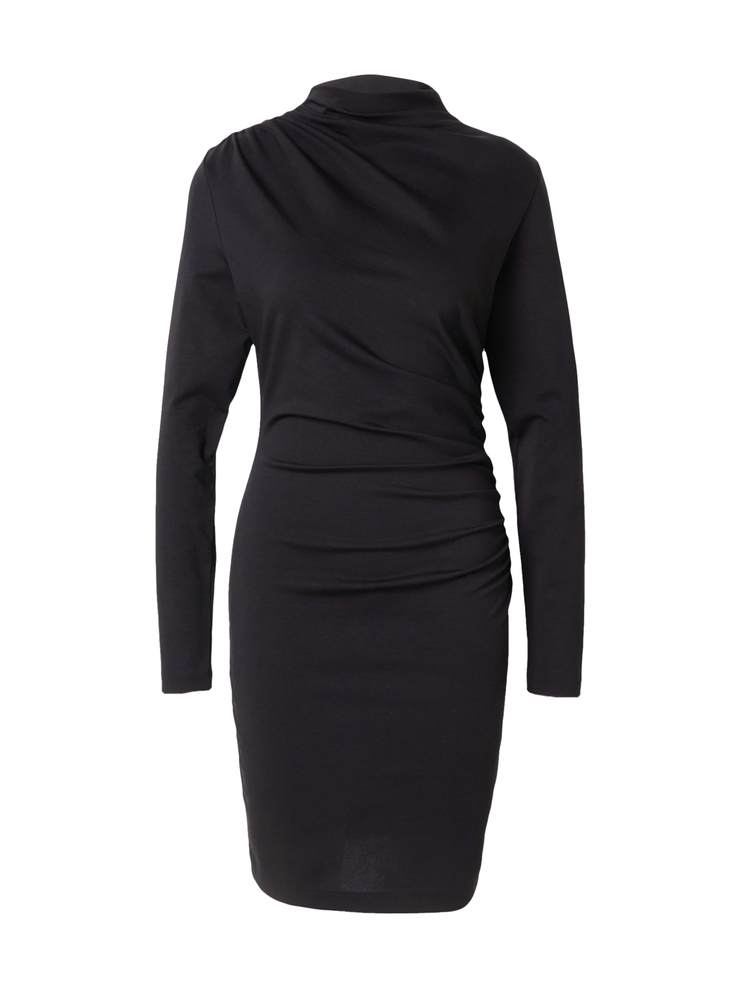 DRYKORN Šaty 'BEATREA' - Čierna: predná strana