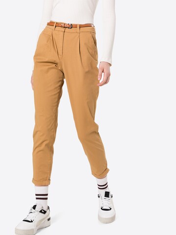 VERO MODA Regular Chino 'Masie' in Bruin: voorkant