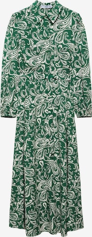 MANGO Sukienka koszulowa 'APPLE' w kolorze zielony: przód