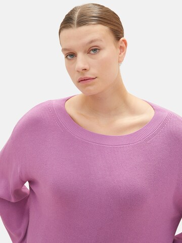 Tom Tailor Women + Sweter w kolorze fioletowy