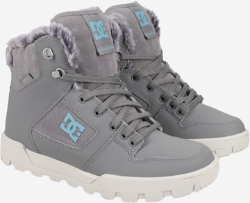 DC Shoes - Botines con cordones 'MANTECA 4' en gris: frente