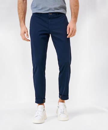 BRAX - Slimfit Pantalón chino 'SILVIO' en azul: frente