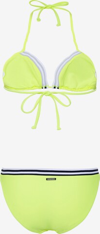 CHIEMSEE Triangel Bikini in Gelb