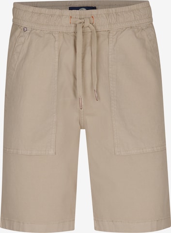Petrol Industries Broek in Beige: voorkant