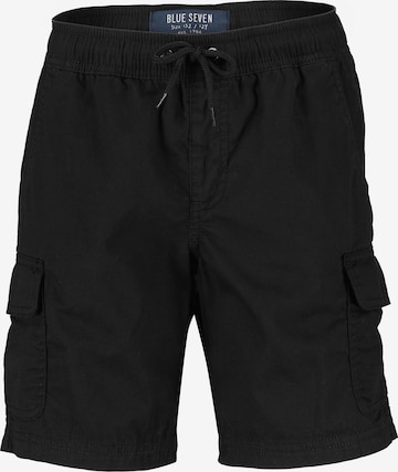 BLUE SEVEN Regular Shorts in Schwarz: predná strana