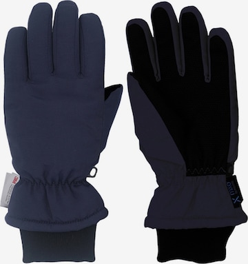 MAXIMO Gloves in Blue: front