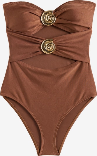 Friends Like These Shapingbadeanzug in schoko / gold, Produktansicht