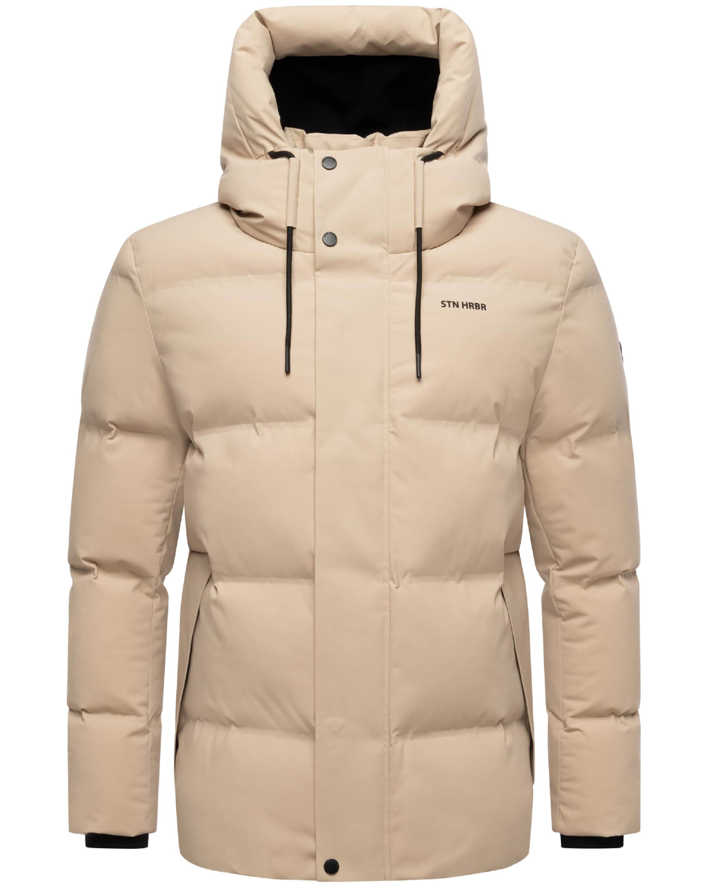 STONE HARBOUR Functionele jas &#x27;Taviaan XX&#x27; in Beige: voorkant