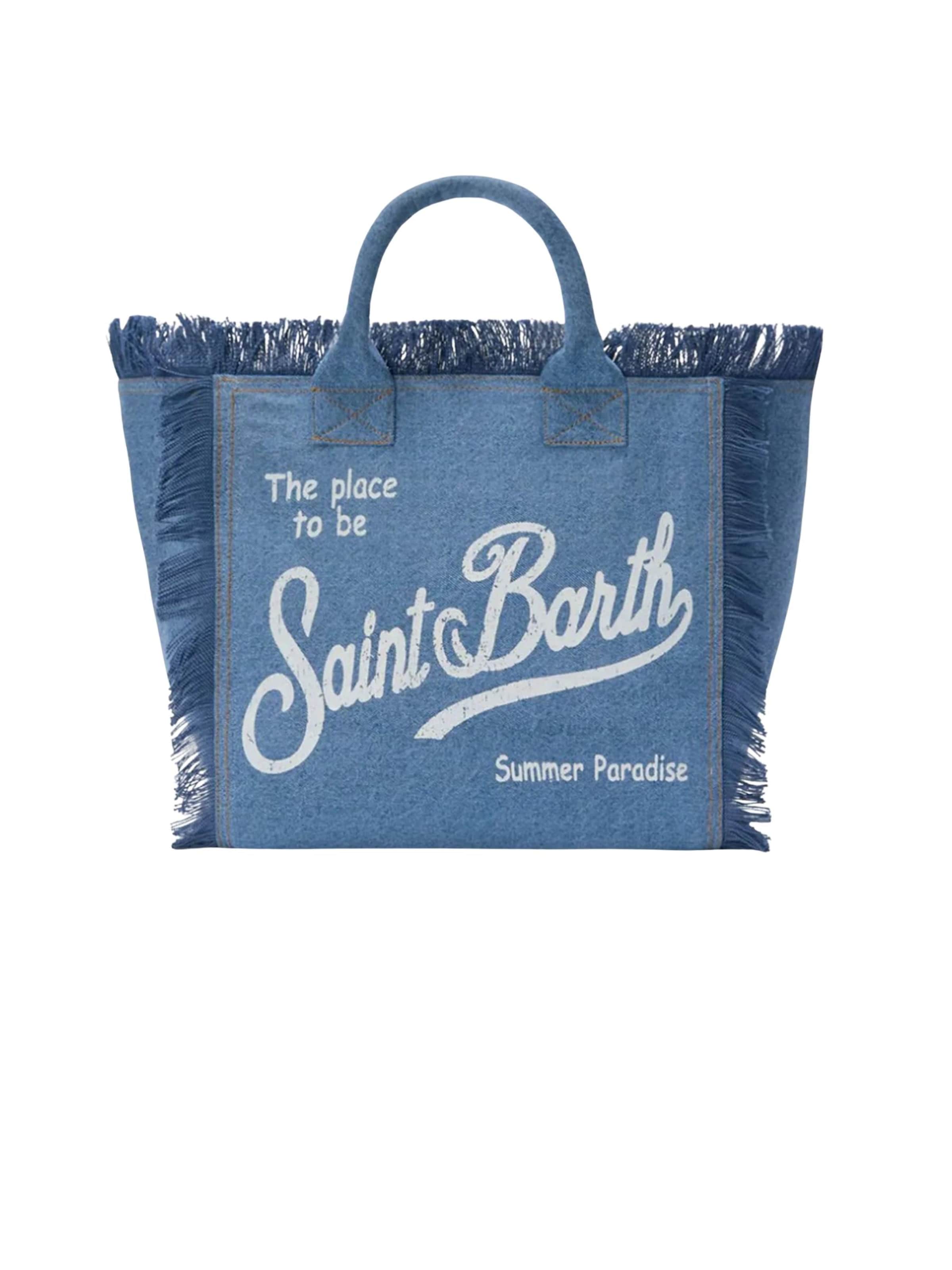 MC2 Saint Barth Shopper‌‌‌‌‌‌ in Blau: Vorderseite