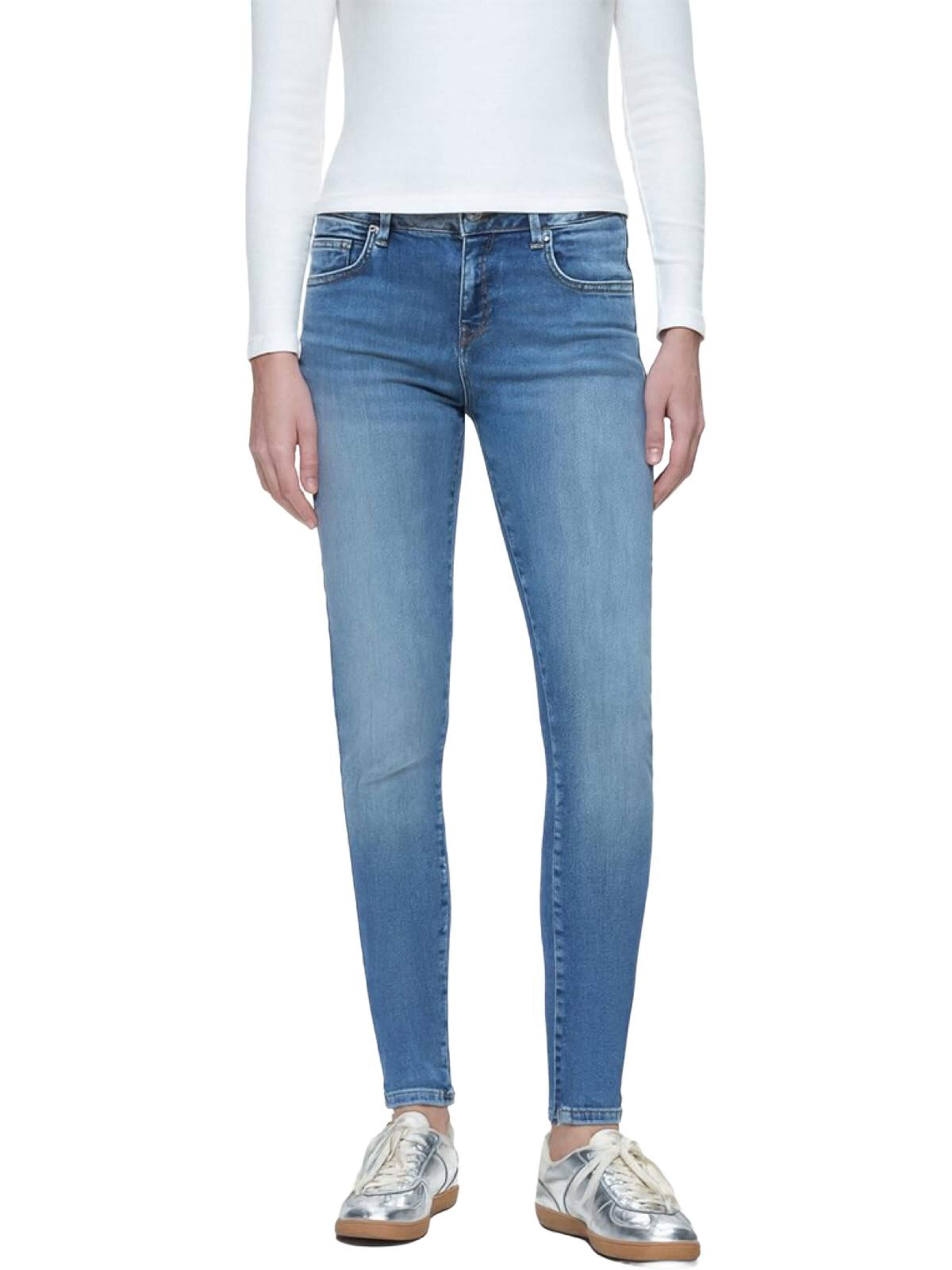 LTB Jeans Skinny Jeans 'Fallon 100 Skinny Jeans' in Blauw: voorkant