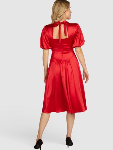 Robe de cocktail KLEO en rouge