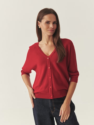 Geacă tricotată 'Kjani' de la TATUUM pe roșu: față