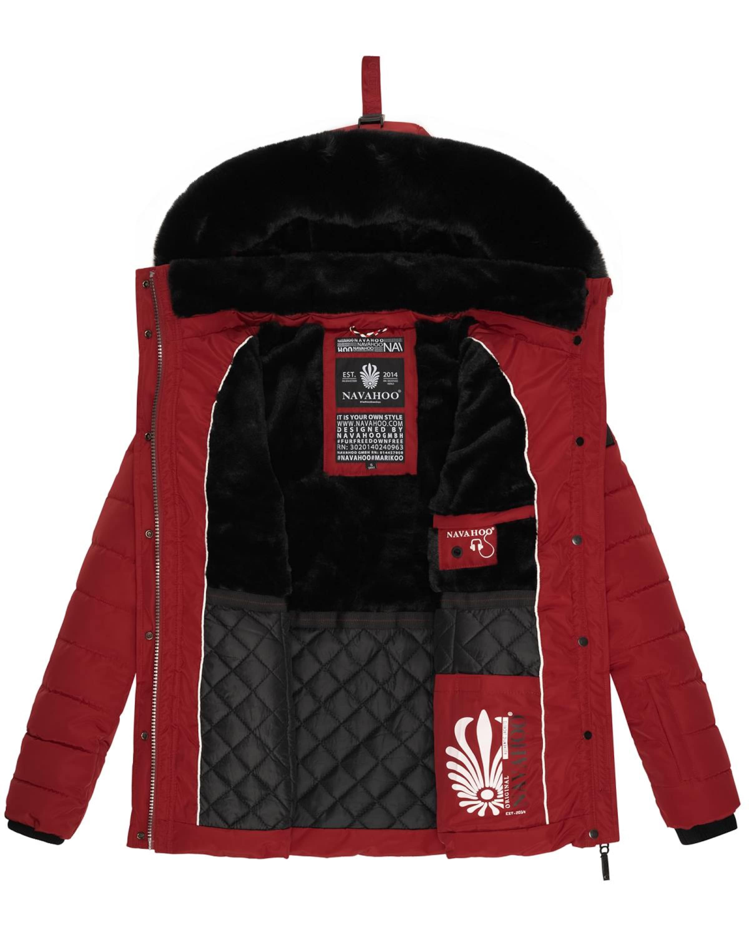 Veste d’hiver NAVAHOO en rouge