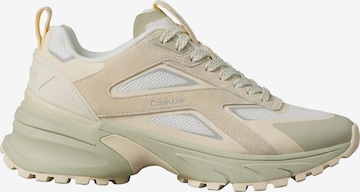 Calvin Klein Sneakers in Beige: front
