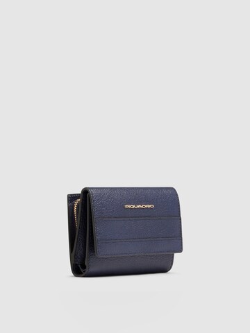 Porte-monnaies Piquadro en bleu : devant