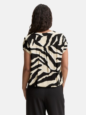 TOM TAILOR Bluse in Beige