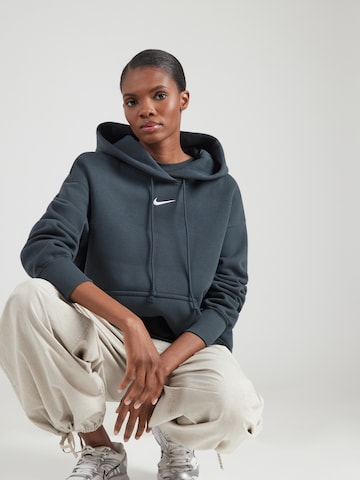 Nike Sportswear Μπλούζα φούτερ 'PHOENIX FLEECE' σε πράσινο: μπροστά