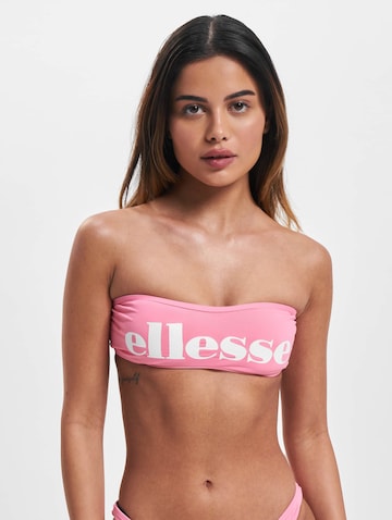 Bandeau Hauts de bikini 'Solaro' ELLESSE en rose : devant