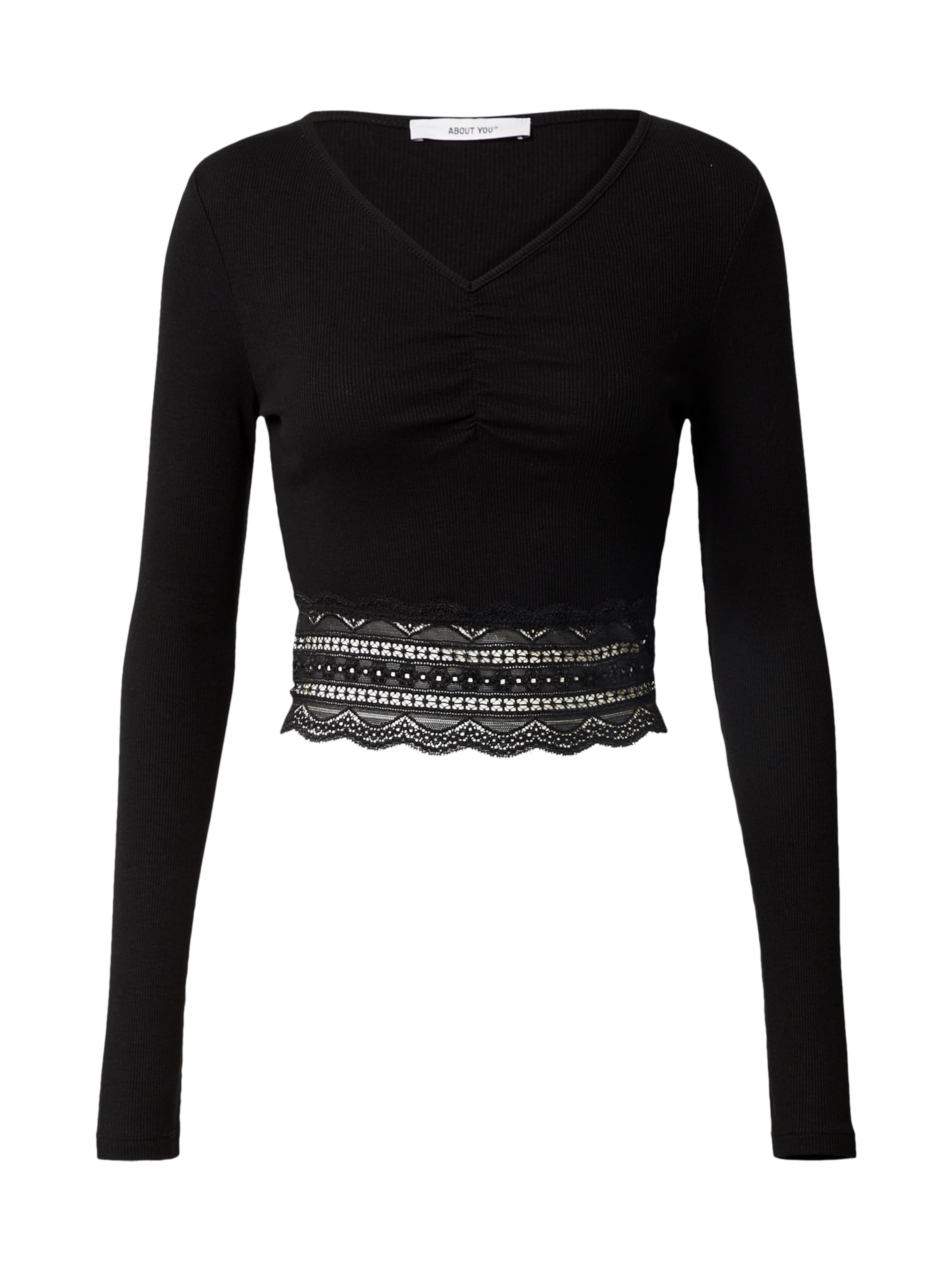 ABOUT YOU Majica 'Nicola' u crna, Pregled proizvoda