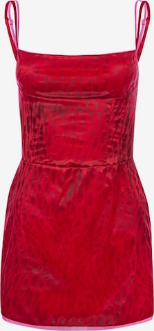 Robe EKCENTRIK en rouge : devant