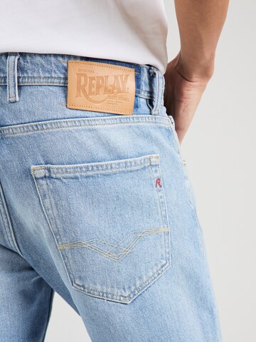 REPLAY Regular Jeans 'Grover' in Blauw