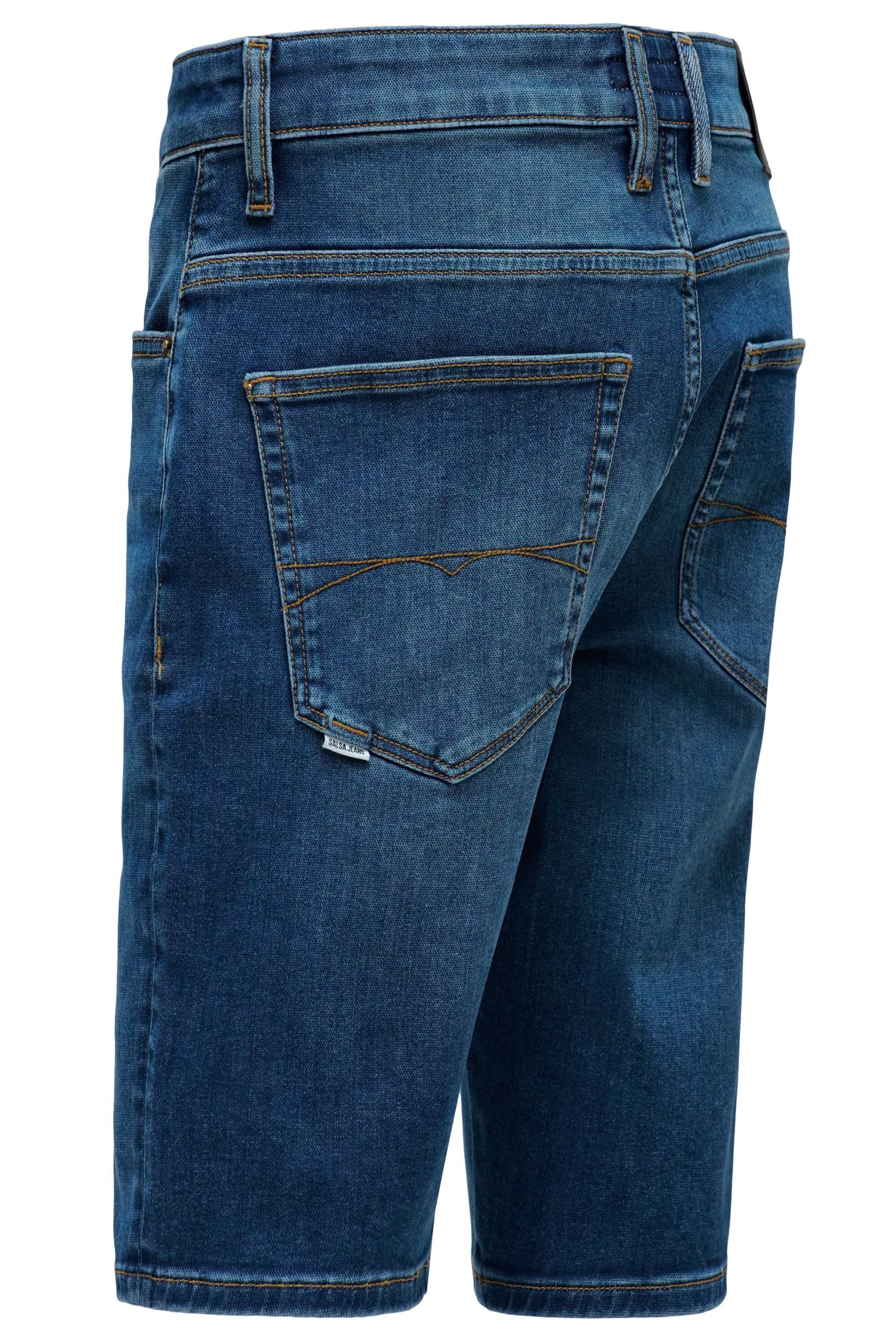 Salsa Jeans Zwemshorts in Blauw