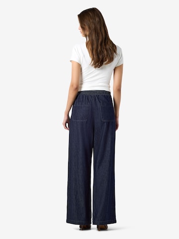 Wide leg Pantaloni 'NMEnza' di Noisy may in blu