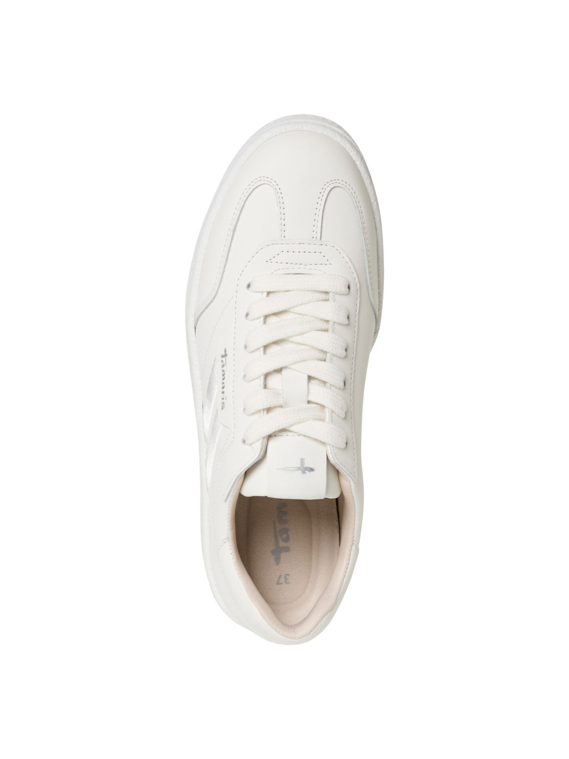 Tamaris - Sapatilhas baixas em branco