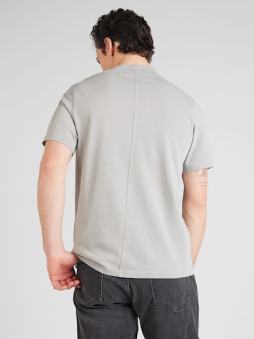 Samsøe Samsøe Regular fit Тениска 'Norsbro' в сиво
