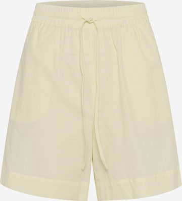 My Essential Wardrobe Loosefit Shorts 'Skye' in Gelb: Vorderseite
