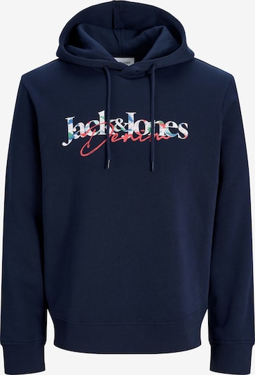 Jack & Jones Plus Sweatshirt 'JJTOM' in 6XL in navy / hellgrün / melone / weiß, Produktansicht