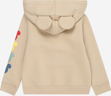 GAP Zip-Up Hoodie in Beige